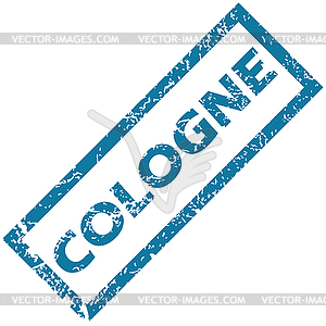 Cologne rubber stamp - vector clipart