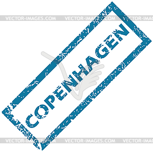 Copenhagen rubber stamp - vector image