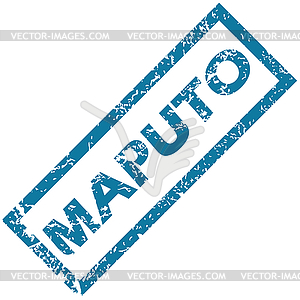 Maputo rubber stamp - vector clipart