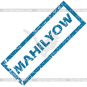 Mahilyow rubber stamp - vector image