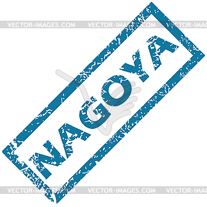 Nagoya rubber stamp - vector image