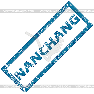 Nanshang rubber stamp - vector image