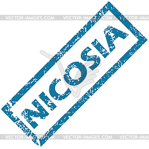 Nicosia rubber stamp - vector image