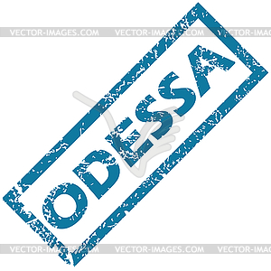 Одесса штамп - векторная иллюстрация
