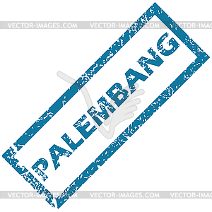 Palembang rubber stamp - vector image