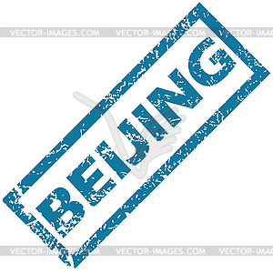 Beijing rubber stamp - vector clipart