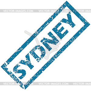 Sydney rubber stamp - vector clipart