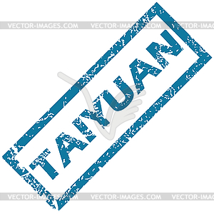 Тайюань штамп - изображение в векторе / векторный клипарт