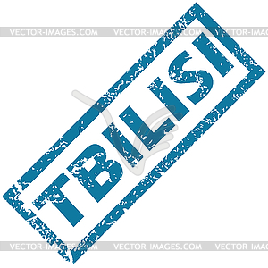 Tbilisi rubber stamp - vector clipart