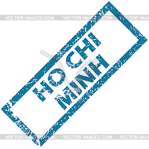Ho Chi Minh rubber stamp - vector clip art