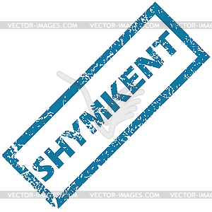 Shymkent rubber stamp - vector clipart