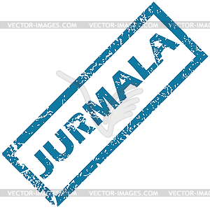 Jurmala rubber stamp - vector image