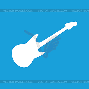 Guitar icon - vector image