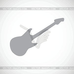 Guitar icon - vector image