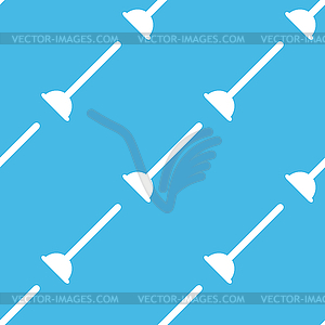 Plunger pattern - vector image