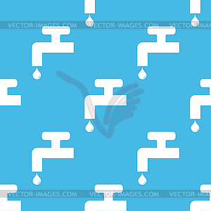 Watertap pattern - vector image