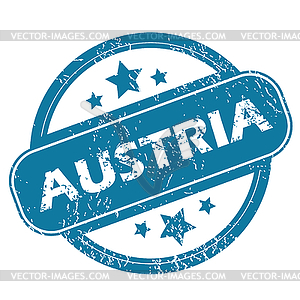 AUSTRIA round stamp - vector clip art