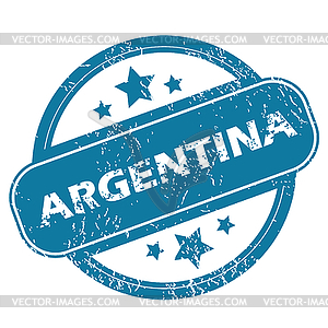 ARGENTINA round stamp - vector clipart