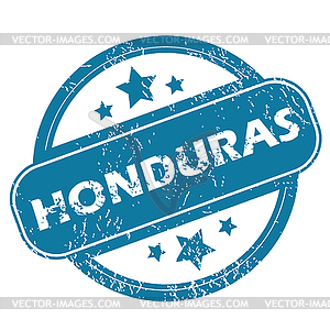 HONDURAS round stamp - vector clipart