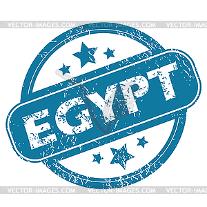 EGYPT round stamp - vector clipart