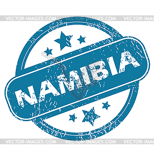 NAMIBIA round stamp - vector clip art