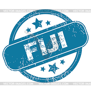 FIJI round stamp - vector image