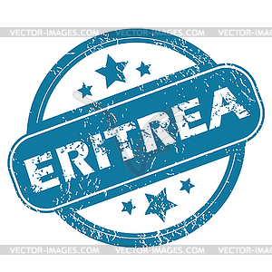 ERITREA round stamp - vector image