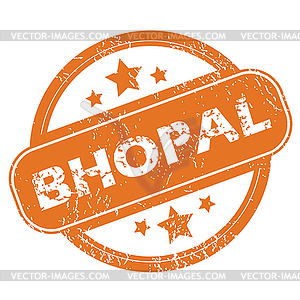 Bhopal rubber stamp - vector image