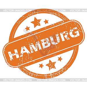 Hamburg rubber stamp - vector clipart