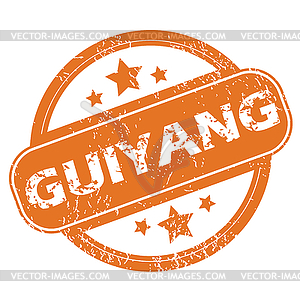 Guiyang rubber stamp - vector image