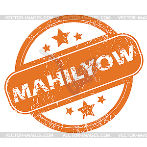 Mahilyow round stamp - vector image