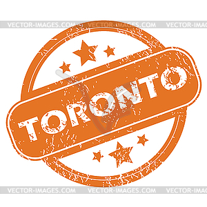 Toronto round stamp - vector image