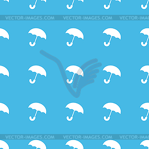 Umbrella straight pattern - vector clip art
