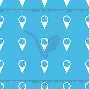 Map marker straight pattern - vector EPS clipart
