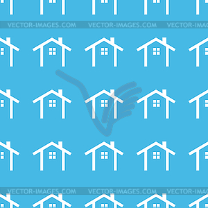 Cottage straight pattern - vector image