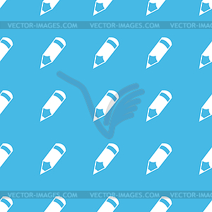 Pencil straight pattern - stock vector clipart