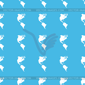 America straight pattern - vector clip art