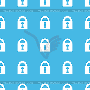 Locked straight pattern - vector image