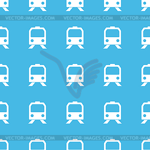 Train straight pattern - vector clipart / vector image