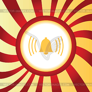 Alarm abstract icon - vector image