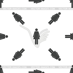 Woman pattern - vector image