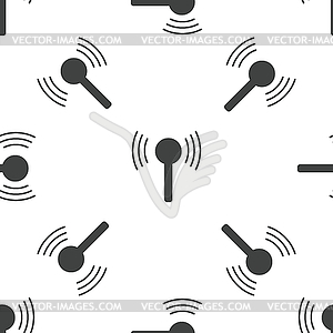 Antenna pattern - vector image