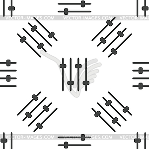 Faders pattern - vector image