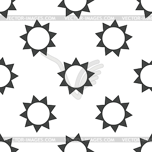 Солнце шаблон - изображение векторного клипарта