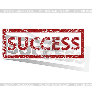 SUCCESS outlined stamp - vector clipart