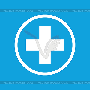 Medical sign icon  - vector image