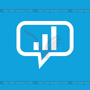 Volume message icon - vector image