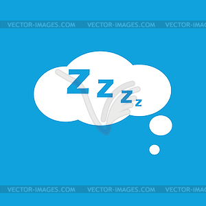 Sleep icon - vector image