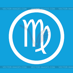 Virgo sign icon - vector image
