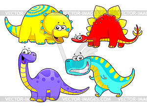 Dinosaurs Family - vector image